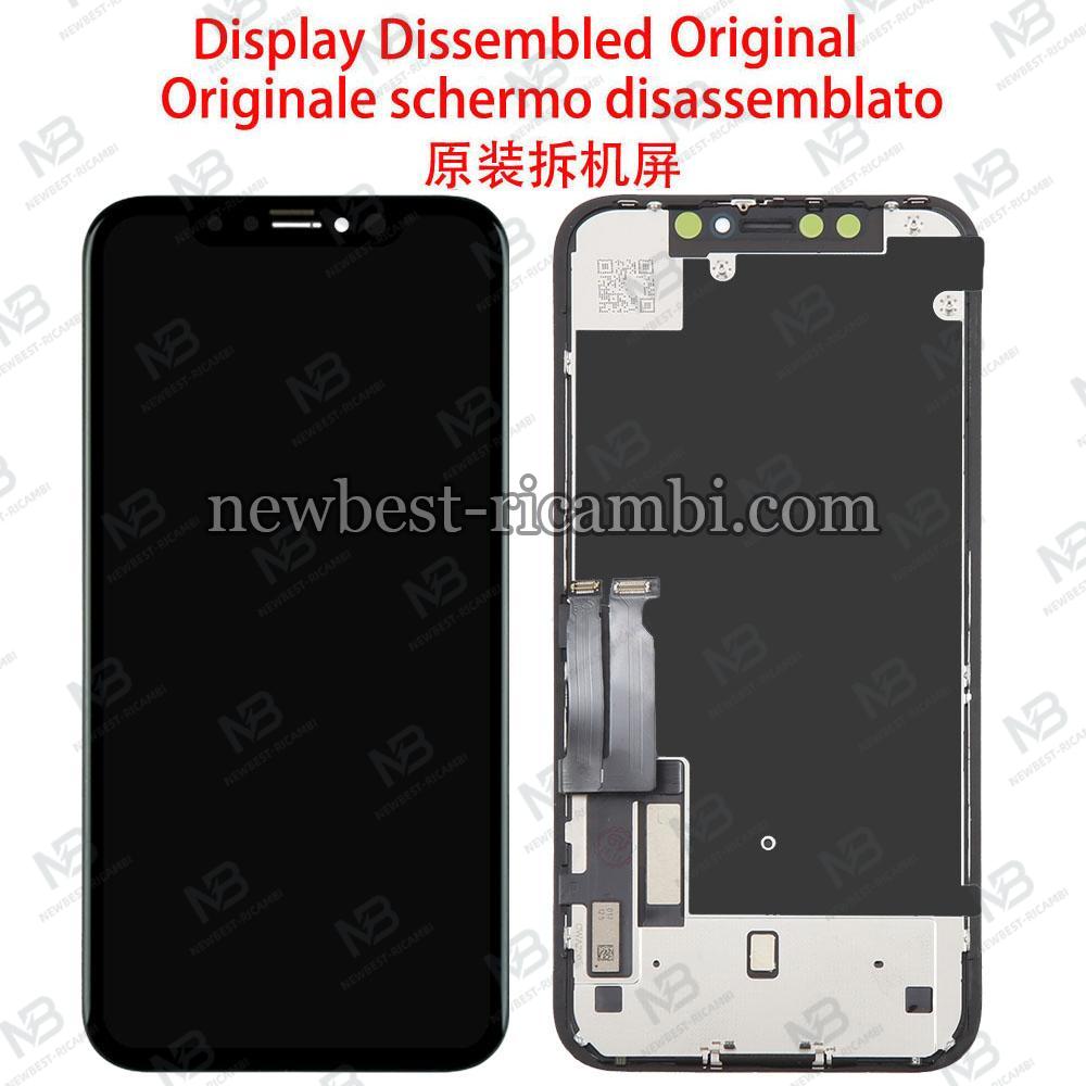 iPhone XR Touch + Lcd + Frame Black Dissembled Grade C Original