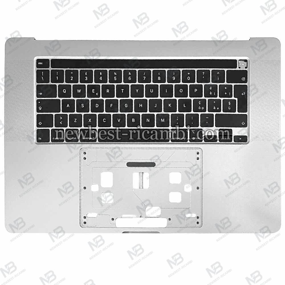 MacBook Pro 16  Pro (2019) A2141 EMC 3347 Keyboard + Frame Silver Disassembled Grade A Italian Layout Original