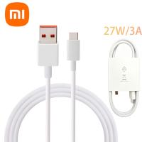 Xiaomi Mi USB Type-C 27W 3A Fast Charge Cable 100cm White Original Bulk