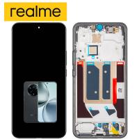 Realme 14 Pro+ 5G (RMX5050) Touch + Lcd + Frame Grey Service Pack