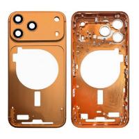 iPhone 17 Pro Max Middle Frame + Side Key Orange
