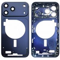 iPhone 17 Pro Max Middle Frame + Side Key Blue