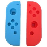 Switch OLED Joy Con Controller Housing Shell Blue / Red 