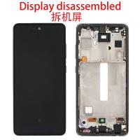 Samsung Galaxy A525 / A526 / A528 Touch+Lcd+Frame Black Used Grade A
