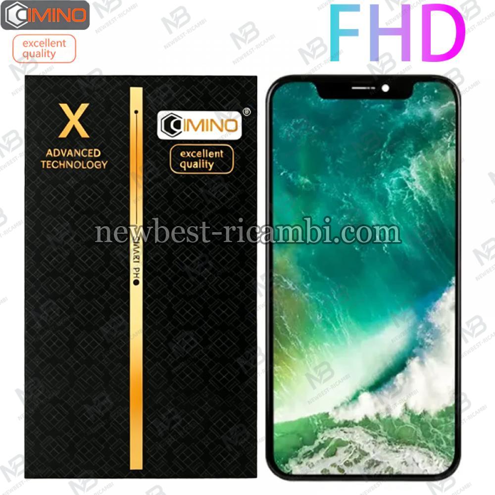 iPhone X Touch + Lcd + Frame Black Cimino FHD-INCELLLTPS COF