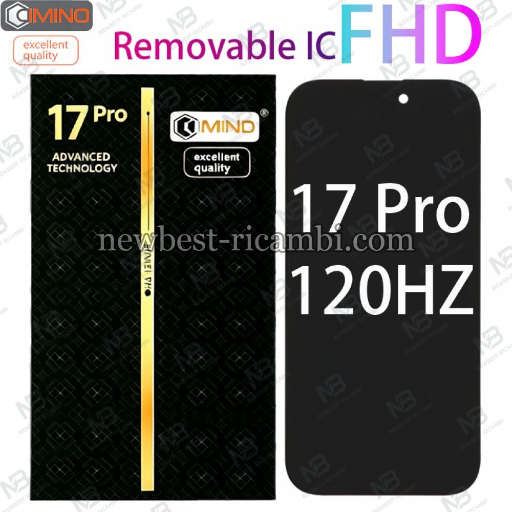 iPhone 17 Pro Touch + Lcd + Frame Black Cimino FHD-INCELLLTPS COF Original Resolution Removable IC 120HZ